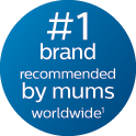Number one brand recommended by Mums